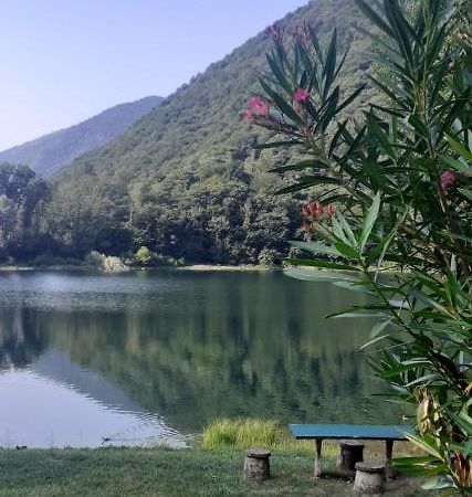 L'Angolino Di Magda: On The Lake-Private Beach! Ghirla Exteriér fotografie